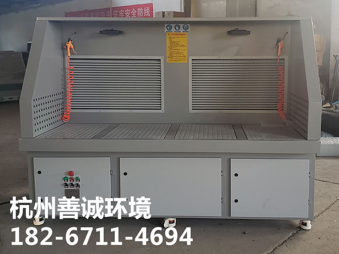 拋光打磨工作臺是集工作臺和集塵器于一身的除塵器